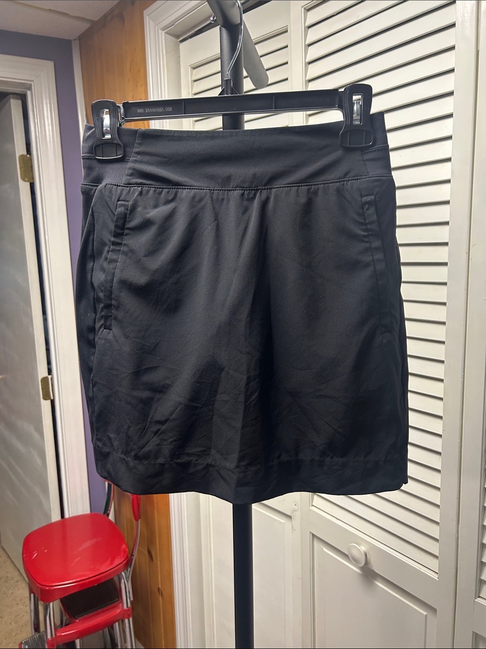 Athleta Black Active Skort with Built-In Liner
